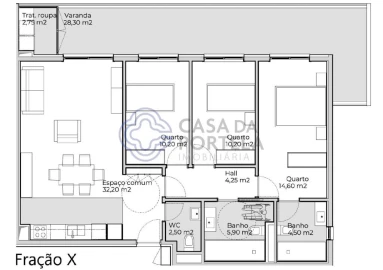 Apartamento T3 para Venda em Valongo