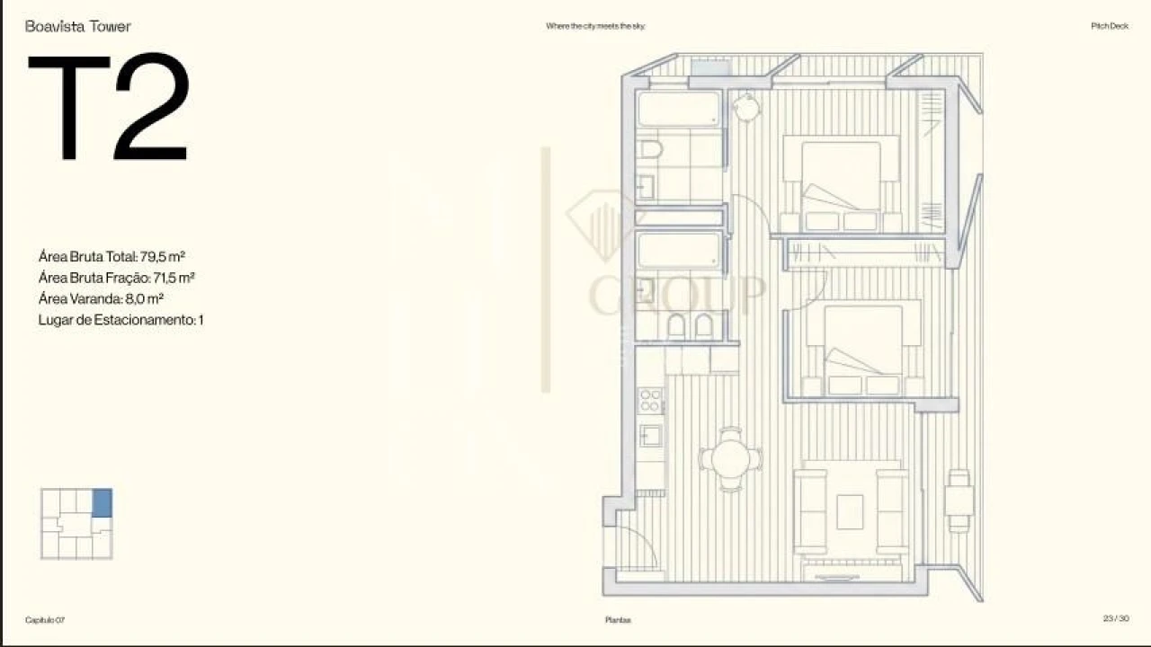 Apartamento T2 para Venda em Lordelo do Ouro e Massarelos Foto 4