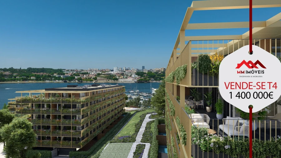 Apartamento T4 para Venda em Canidelo