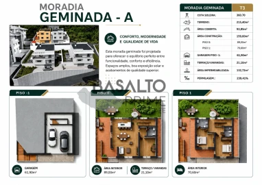 Moradia T3 para Venda em Caniço
