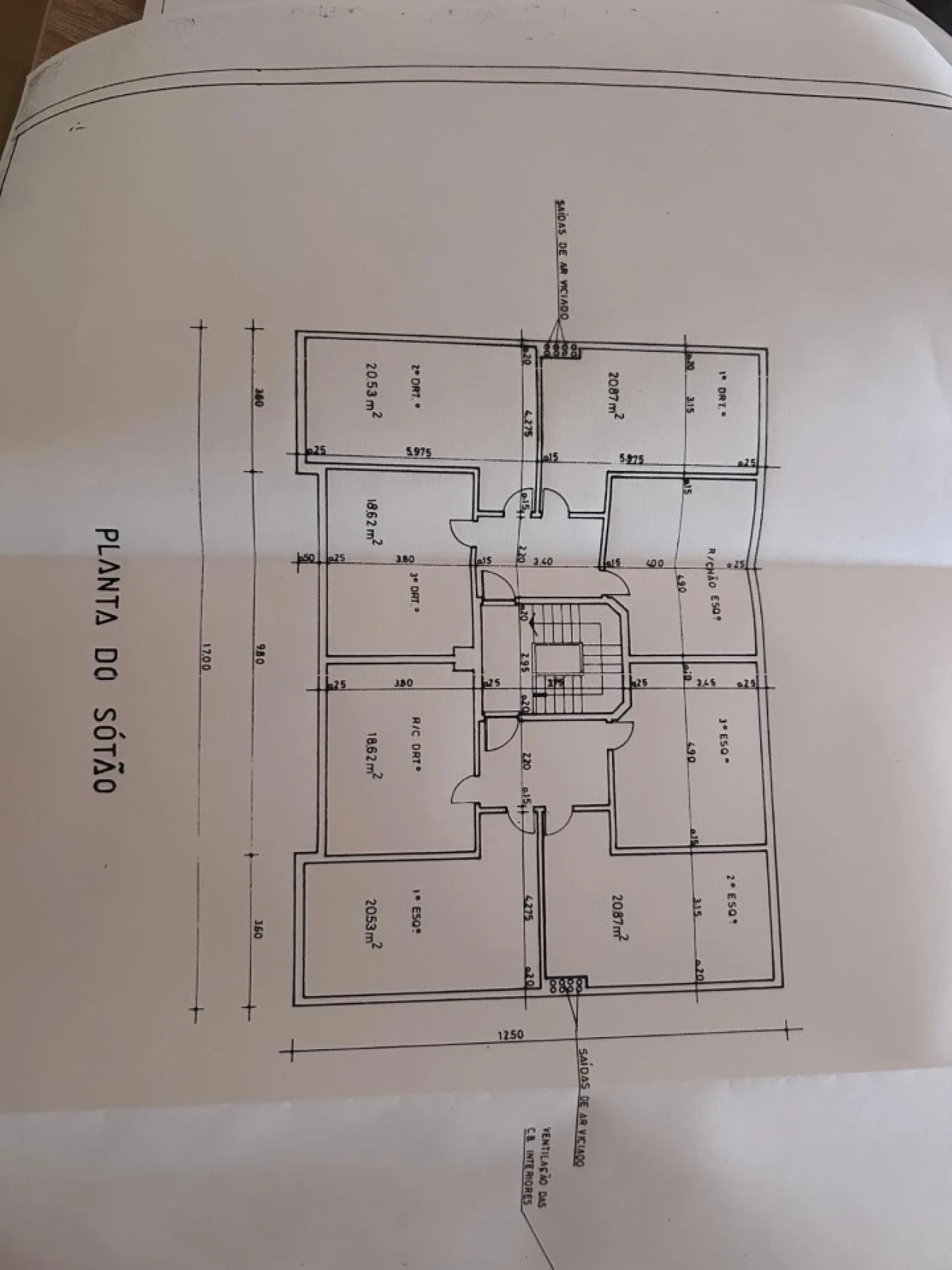 Apartamento T3 para Venda em Nossa Sra de Fatima Planta 3