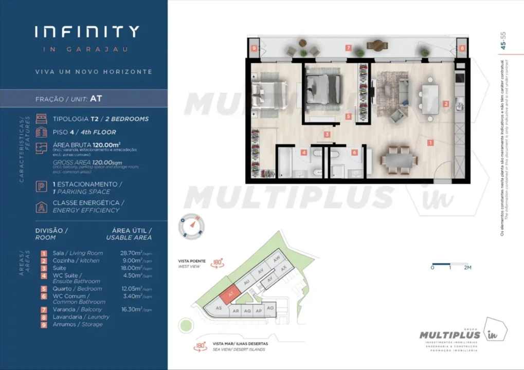 Apartamento T2 para Venda em Caniço Foto 24