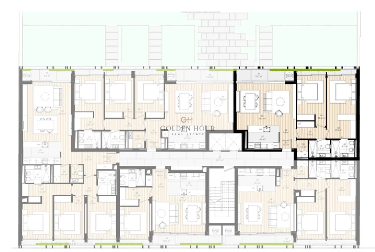 Apartamento T2 para Venda em Matosinhos e Leça da Palmeira Planta 2
