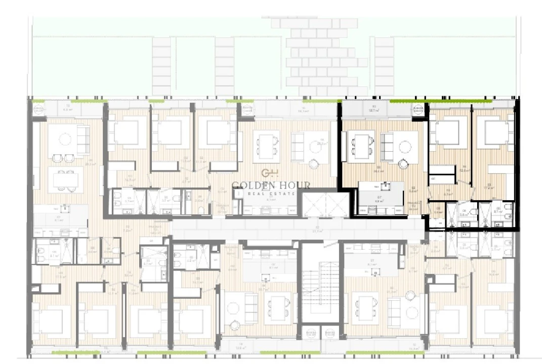 Apartamento T2 para Venda em Matosinhos e Leça da Palmeira Planta 2