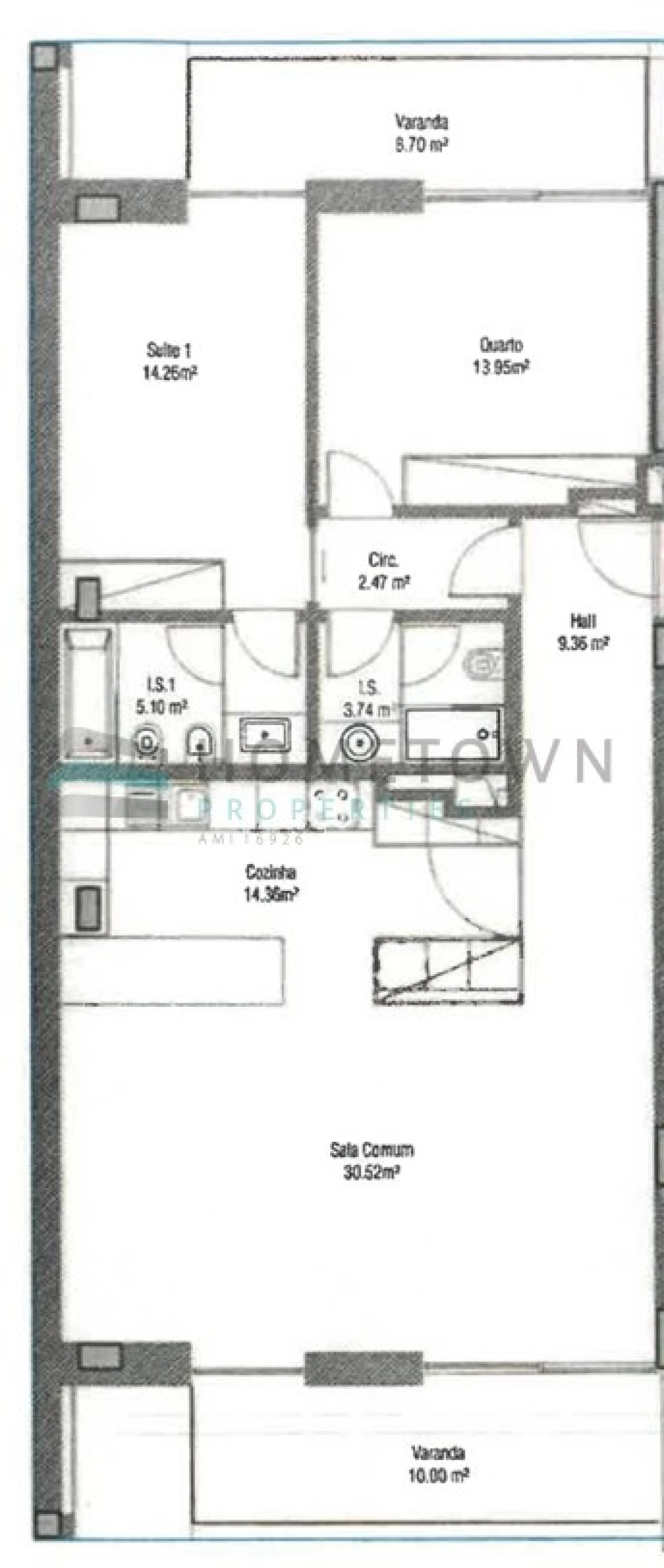 Apartamento T2 para Venda em Quarteira Foto 43