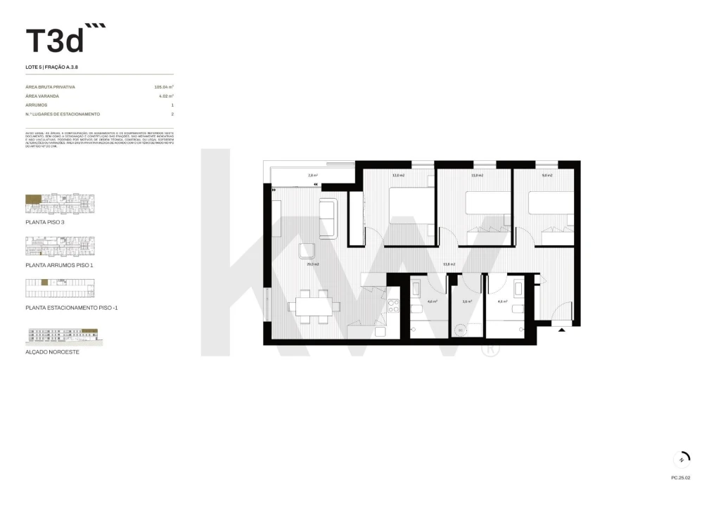 Apartamento T3 para Venda em Rio Tinto Foto 16