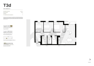Apartamento T3 para Venda em Rio Tinto