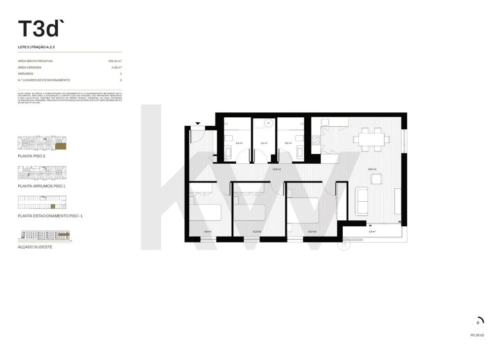 Apartamento T3 para Venda em Rio Tinto Foto 16