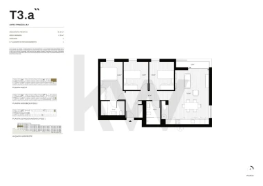 Apartamento T3 para Venda em Rio Tinto