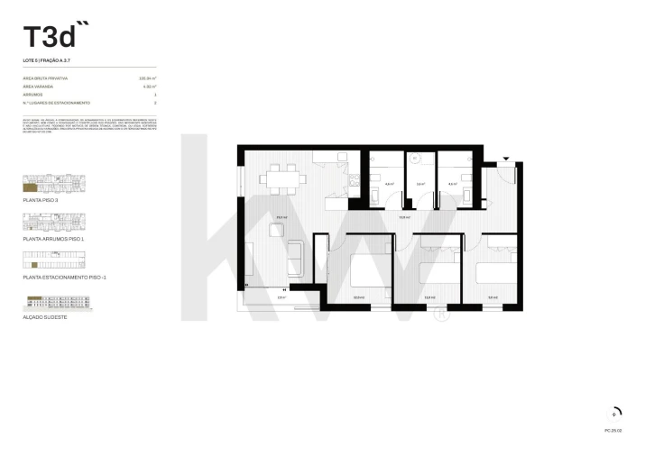 Apartamento T3 para Venda em Rio Tinto Foto 16