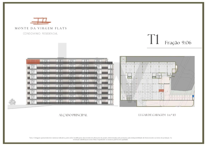 Apartamento T1 para Venda em Vilar de Andorinho Planta 2