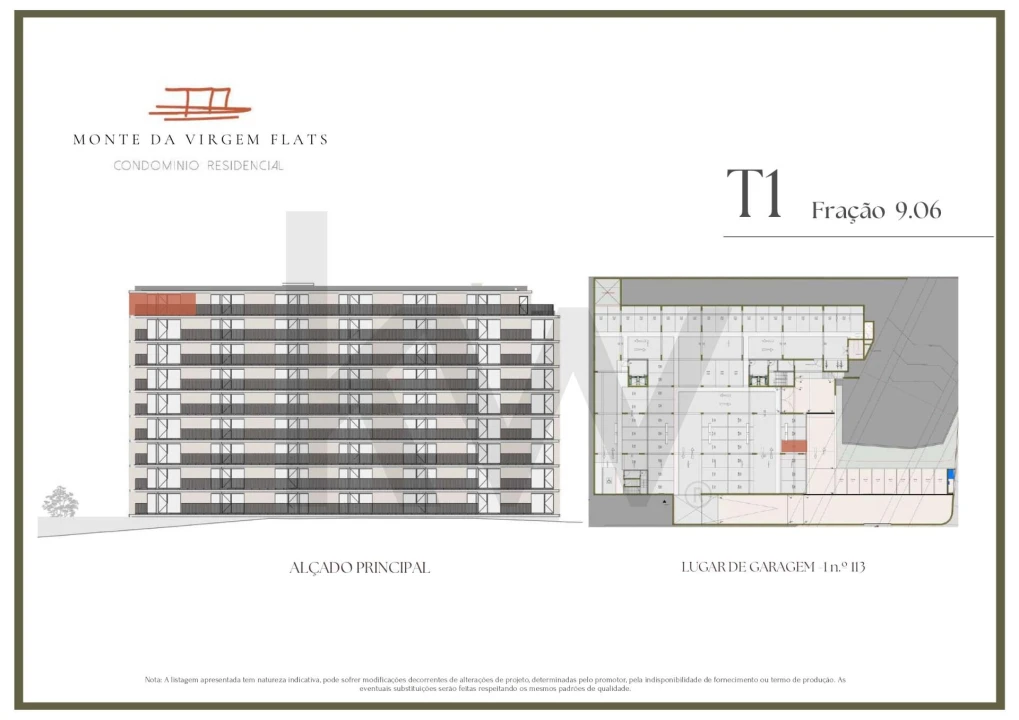 Apartamento T1 para Venda em Vilar de Andorinho Planta 2
