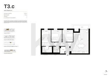 Apartamento T3 para Venda em Rio Tinto
