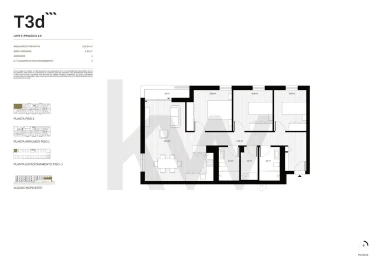 Apartamento T3 para Venda em Rio Tinto