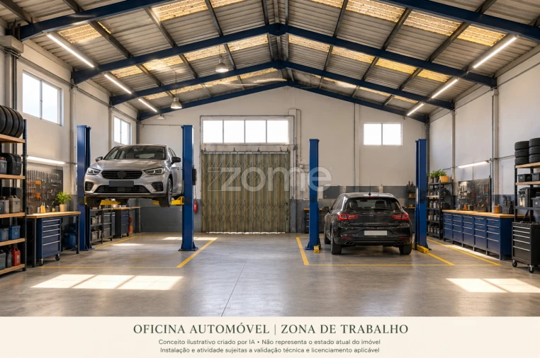 Terreno Comércio / Armazém para Arrendamento em Canelas Foto 19