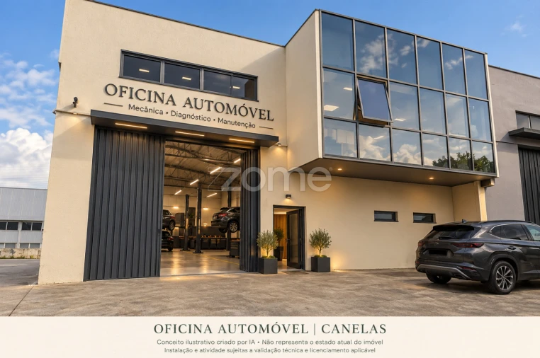 Terreno Comércio / Armazém para Arrendamento em Canelas Foto 16