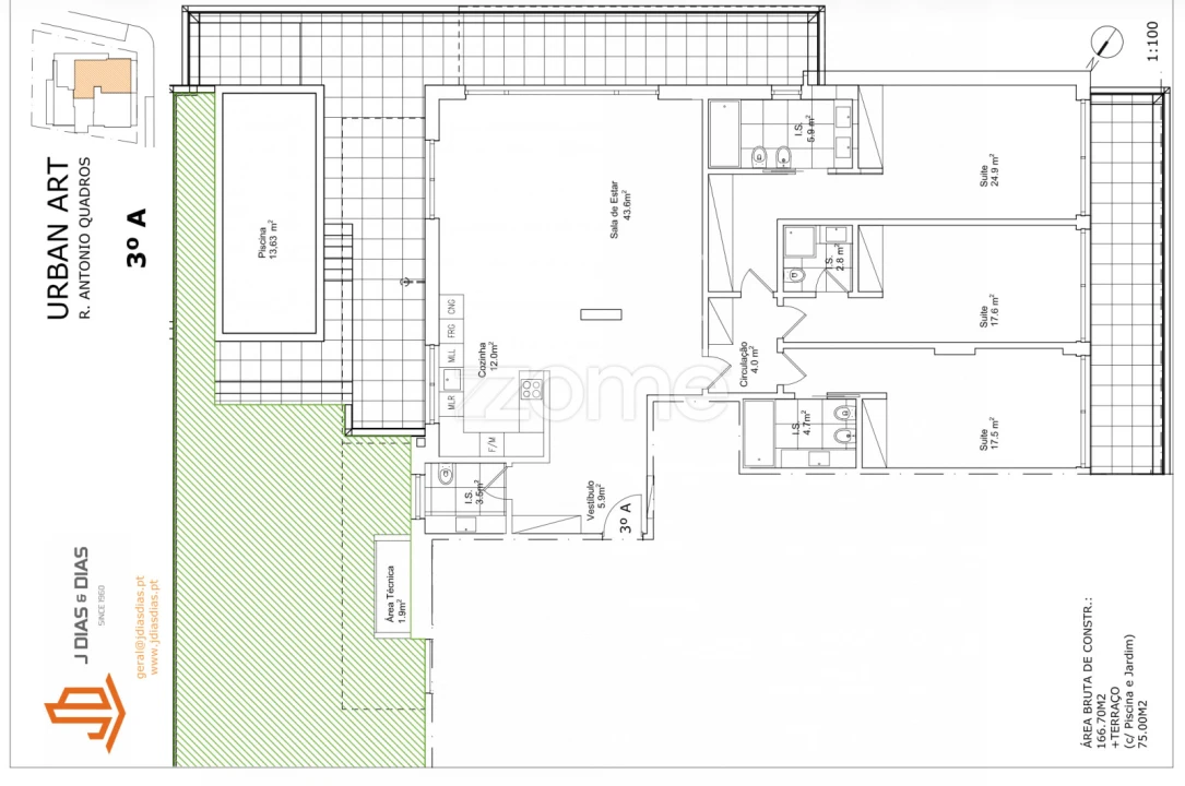 Apartamento T3 para Venda em Cascais e Estoril Foto 5
