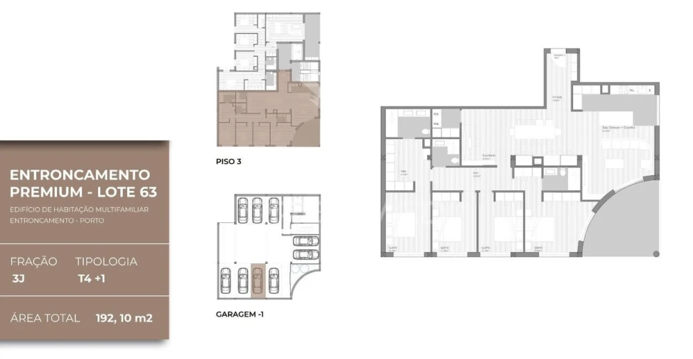 Apartamento T4 para Venda em São João Baptista Foto 9