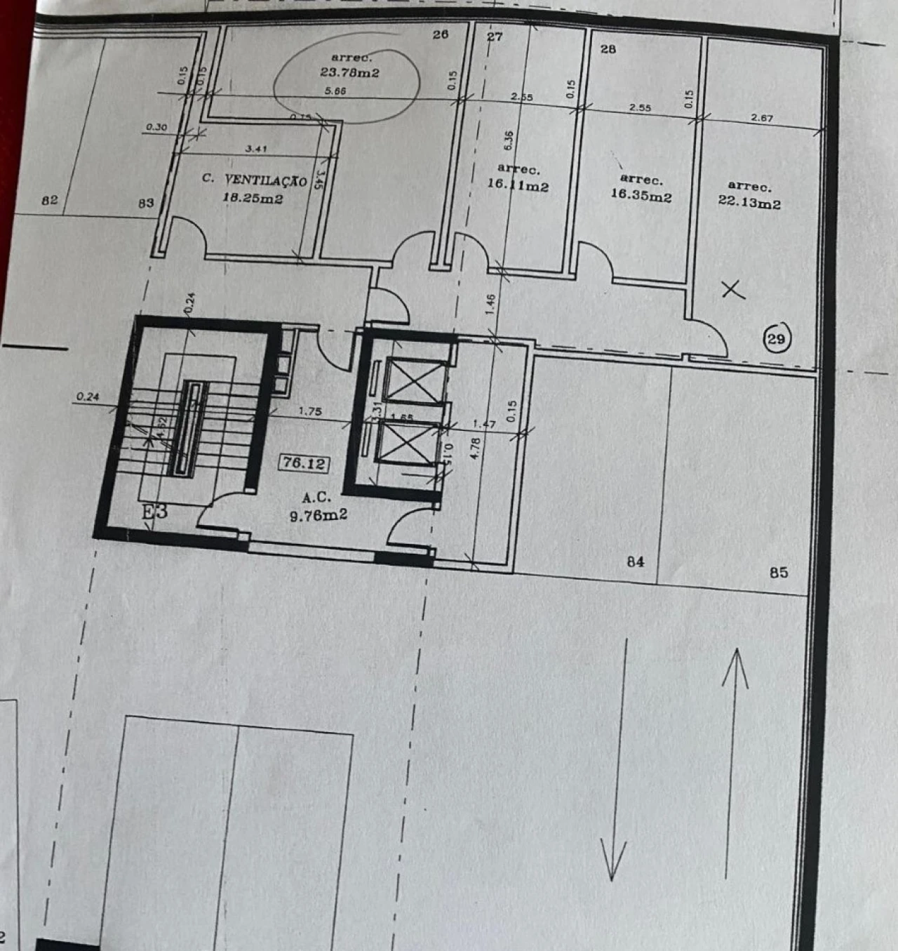 Apartamento T2 para Venda em Avenidas Novas Planta 2