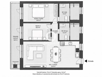 Apartamento T2 para Venda em Apúlia e Fão