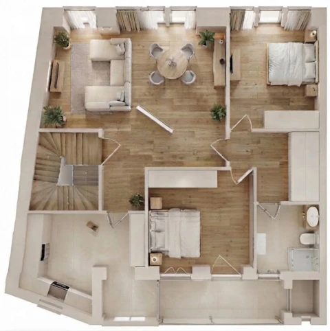 Apartamento T2 para Venda em Viseu