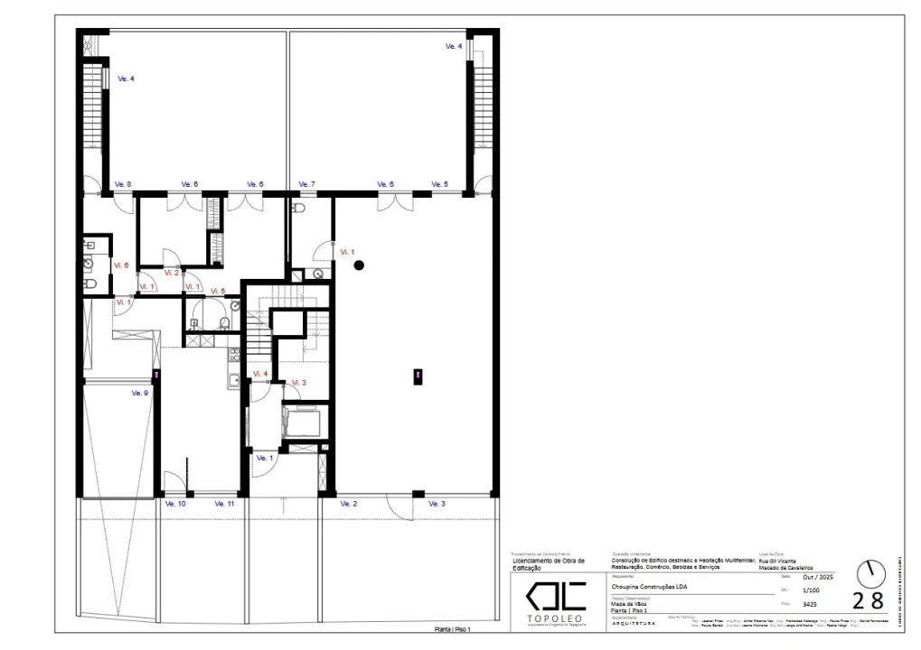 Apartamento T2 para Venda em Macedo de Cavaleiros Planta 5