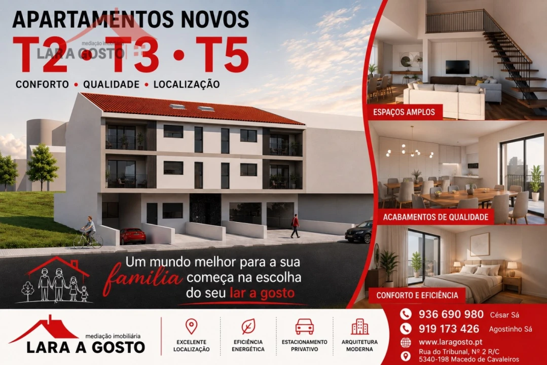 Apartamento T3 para Venda em Macedo de Cavaleiros Foto 6