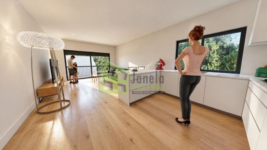 Apartamento T2 para Venda em Azeitão (São Lourenço e São Simão) Foto 3