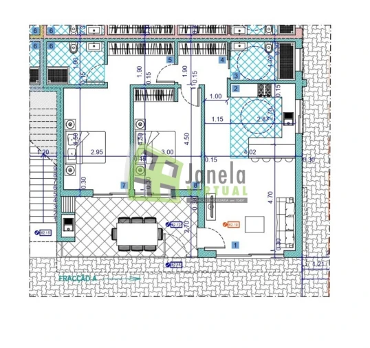 Apartamento T2 para Venda em Azeitão (São Lourenço e São Simão) Planta 1
