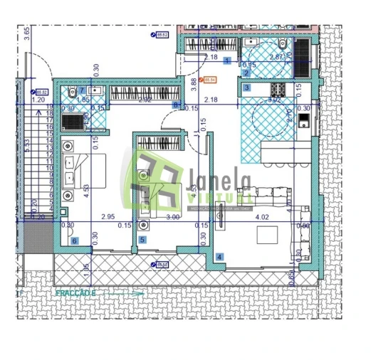 Apartamento T2 para Venda em Azeitão (São Lourenço e São Simão) Planta 1