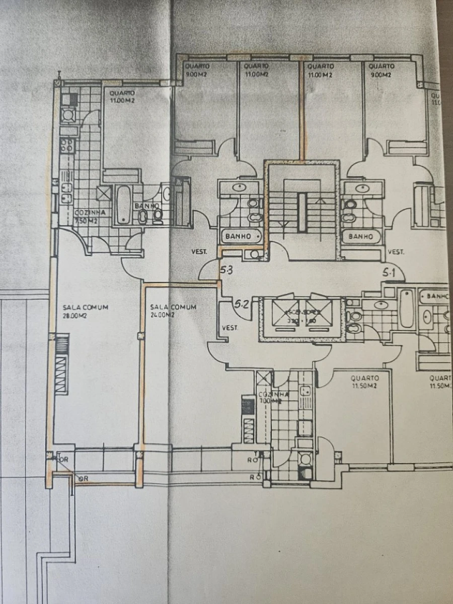 Apartamento T3 para Venda em Bonfim Planta 1