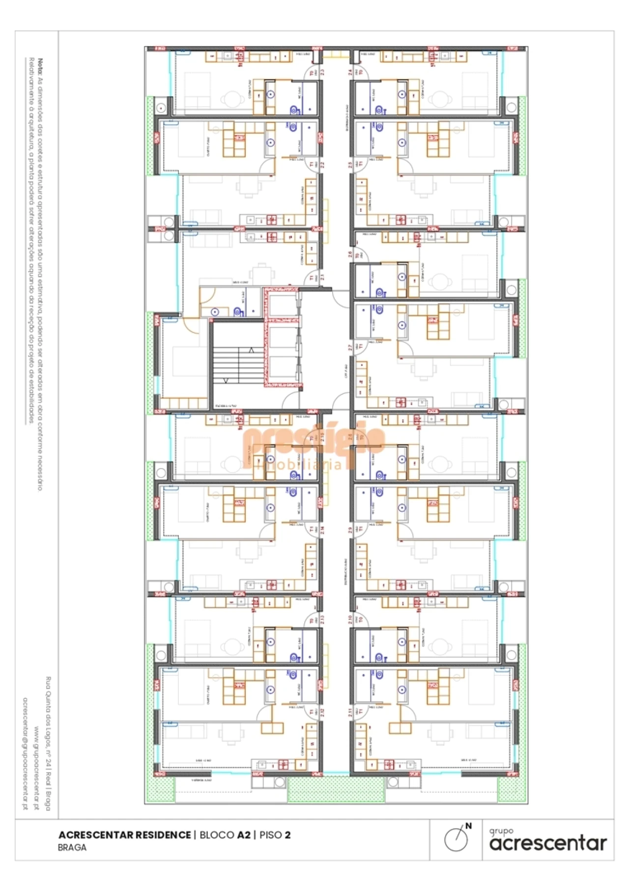 Apartamento T0 para Venda em São Vitor (Braga) Foto 19