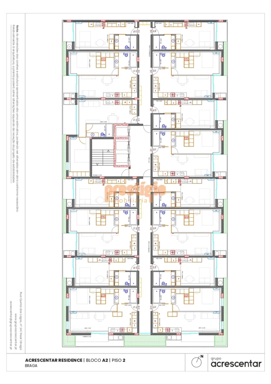 Apartamento T0 para Venda em São Vitor (Braga) Foto 19