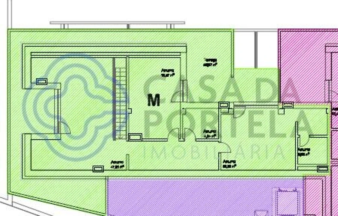 Apartamento T2 para Venda em Viseu Planta 2