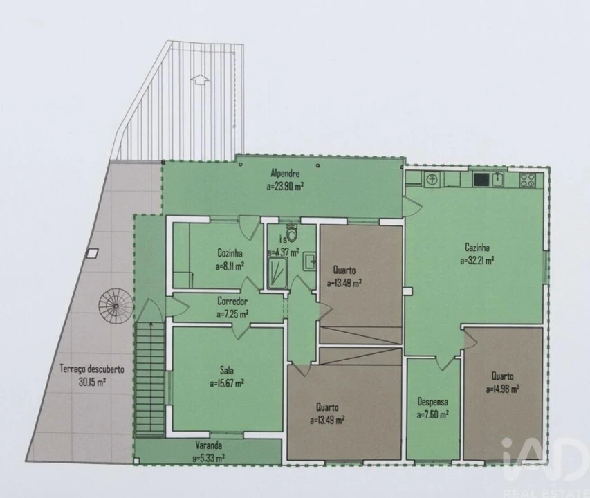 Apartamento T4 para Venda em Ansião Foto 39