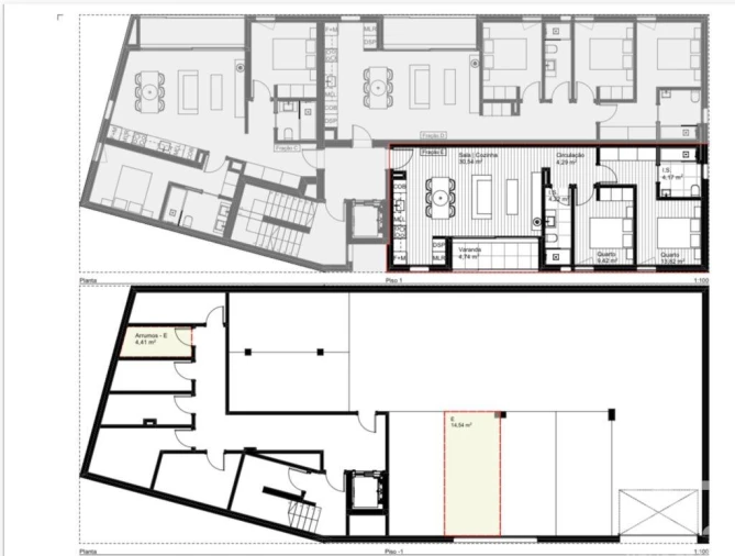 Apartamento T2 para Venda em Estômbar e Parchal Foto 21