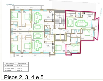 Apartamento T3 para Venda em Viseu