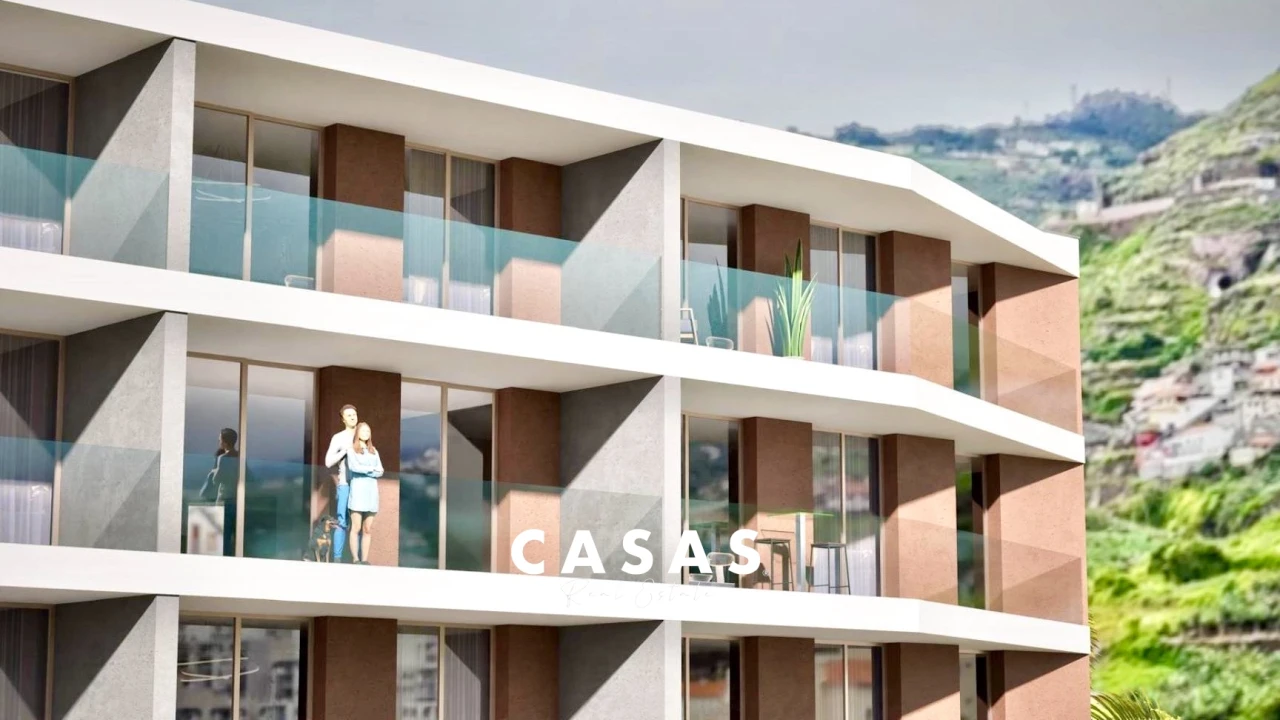 Apartamento T1 para Venda em Camara de Lobos Foto 3