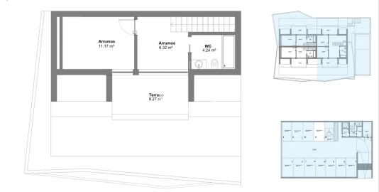 Apartamento T3 para Venda em Oliveira do Bairro