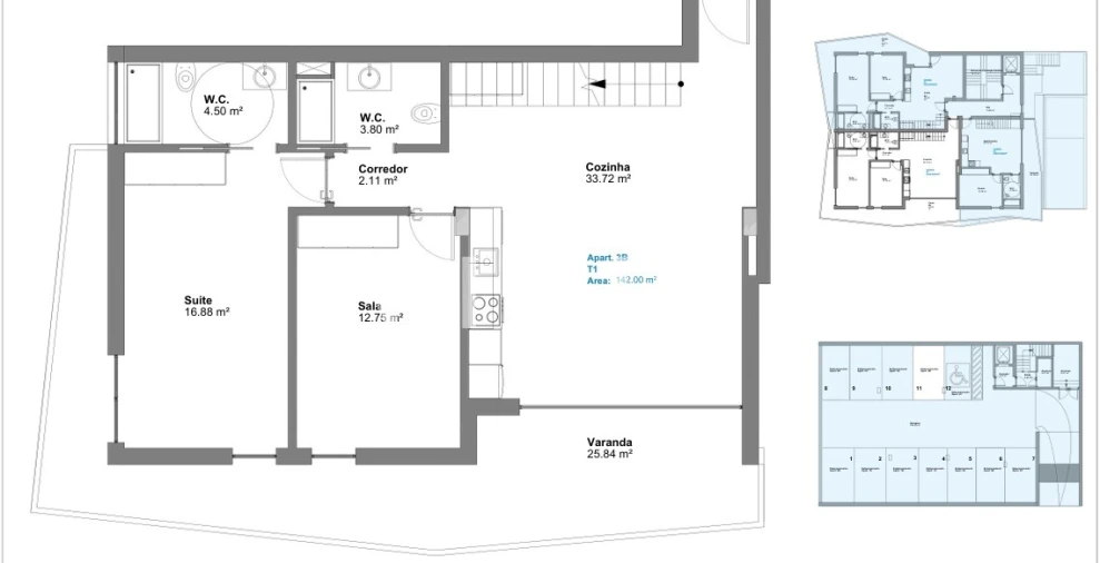 Apartamento T3 para Venda em Oliveira do Bairro Foto 16