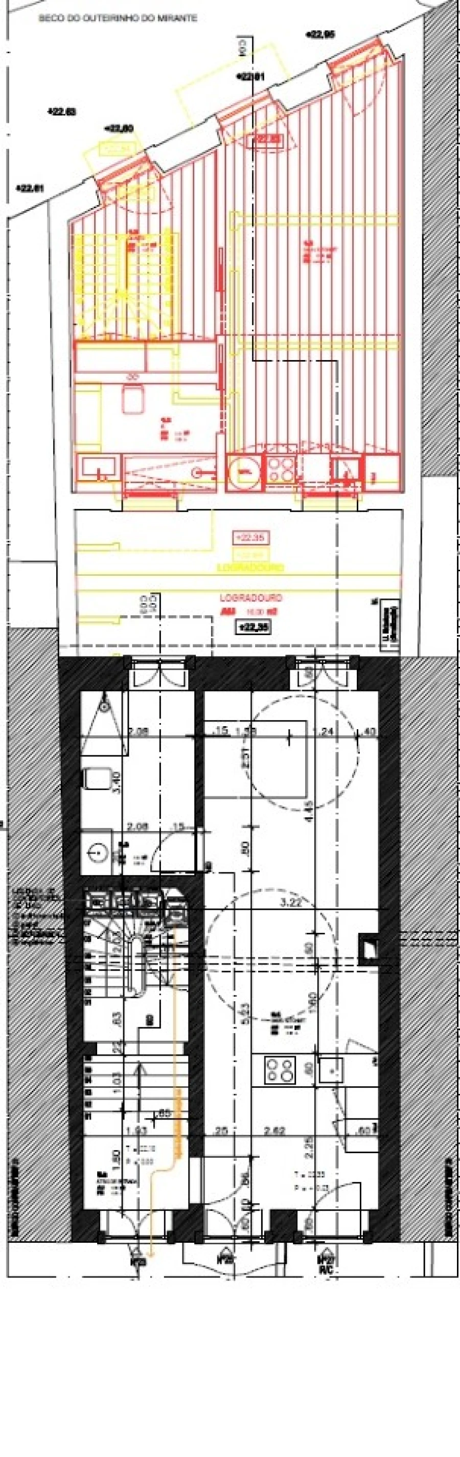Apartamento T2 para Venda em São Vicente Planta 1