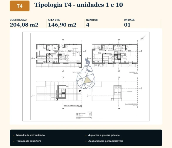 Moradia T4 para Venda em Ferreiras Foto 4