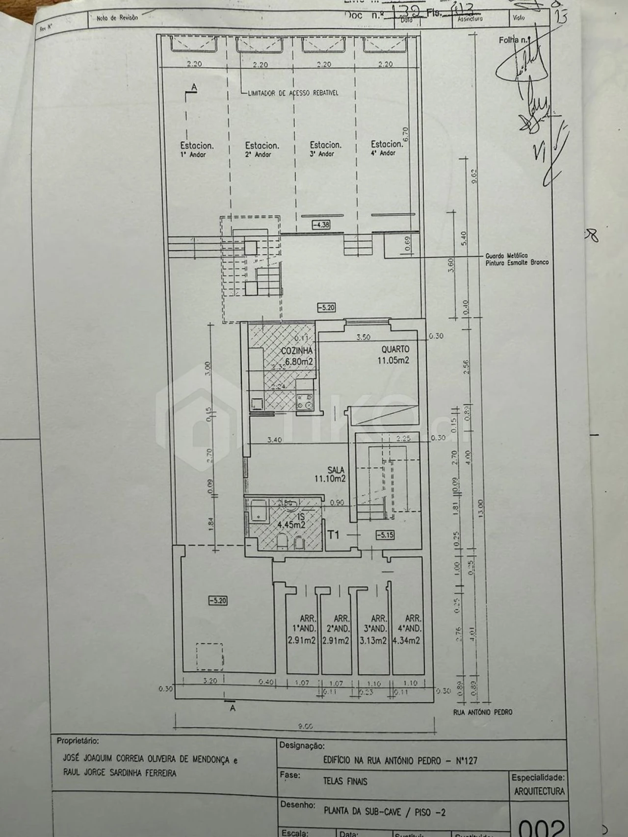 Apartamento T3 para Venda em Arroios Planta 2