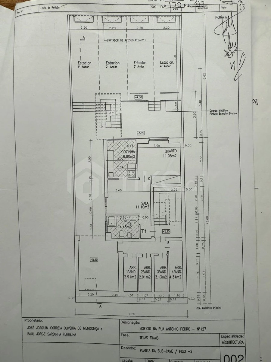 Apartamento T3 para Venda em Arroios Planta 2