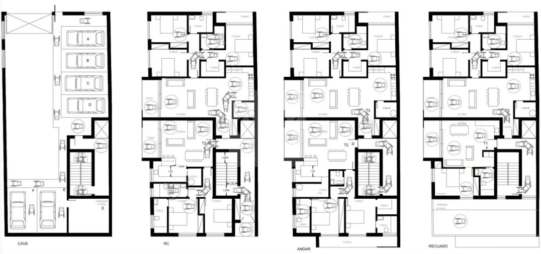 Apartamento T3 para Venda em Nossa Senhora da Conceição, São Pedro e São Dinis Foto 12