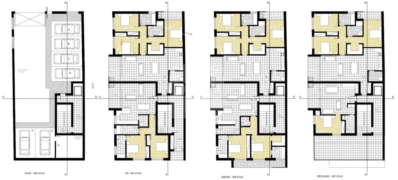 Apartamento T3 para Venda em Nossa Senhora da Conceição, São Pedro e São Dinis Foto 11