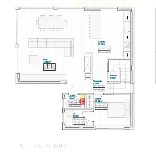 Moradia T5 para Venda em São Domingos de Rana Planta 2