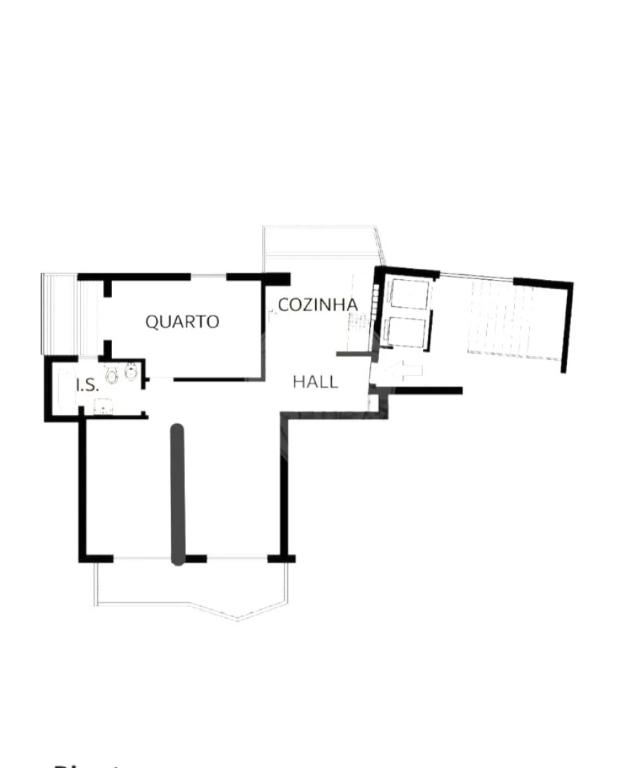 Apartamento T2 para Venda em Cascais e Estoril Planta 1