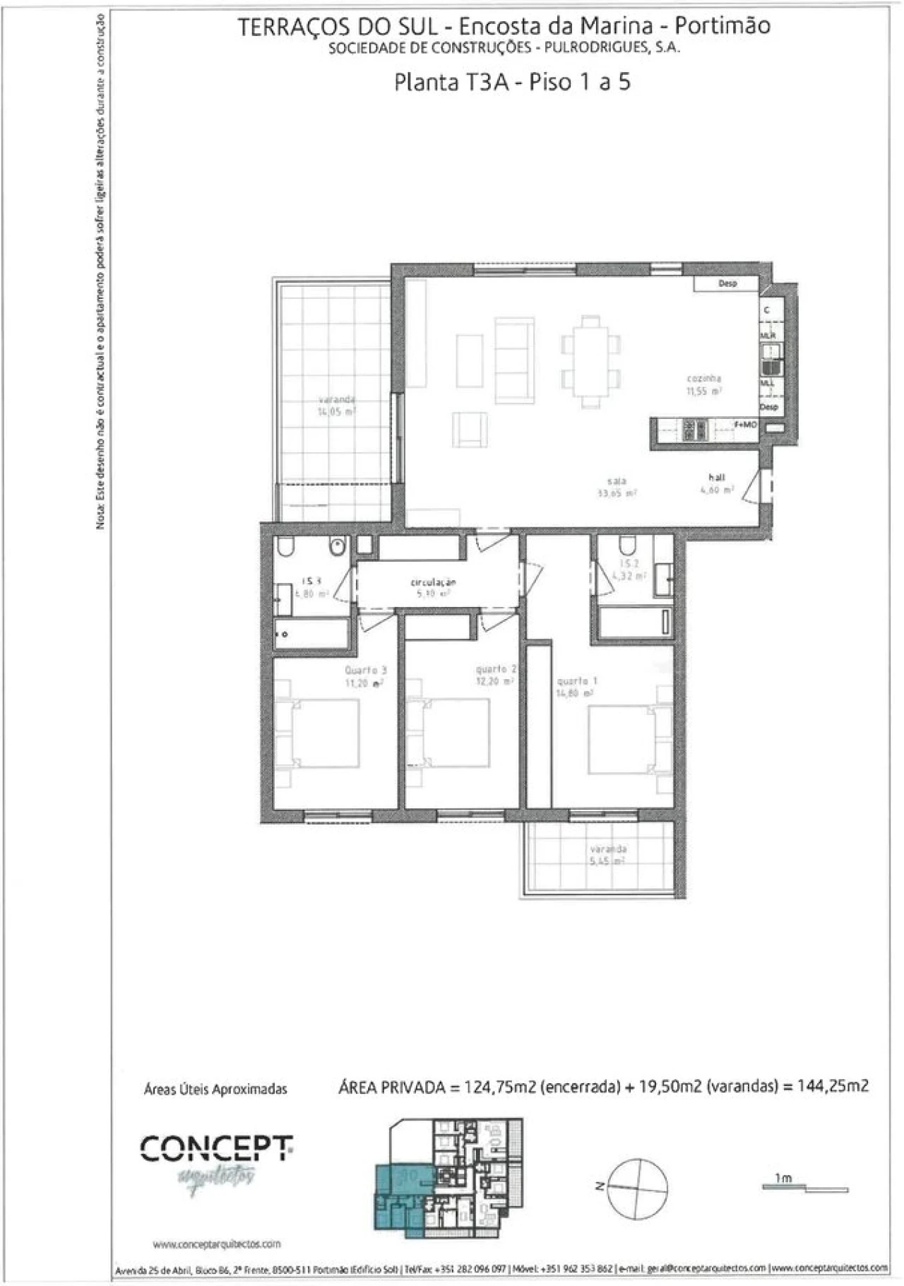 Apartamento T3 para Venda em Portimão Foto 34