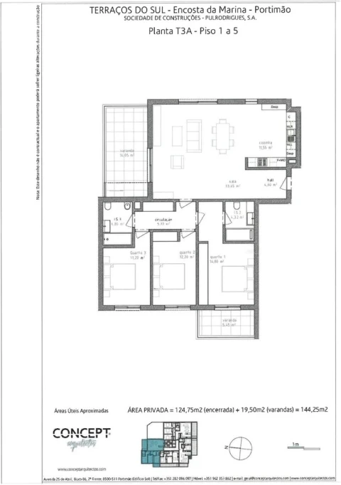 Apartamento T3 para Venda em Portimão
